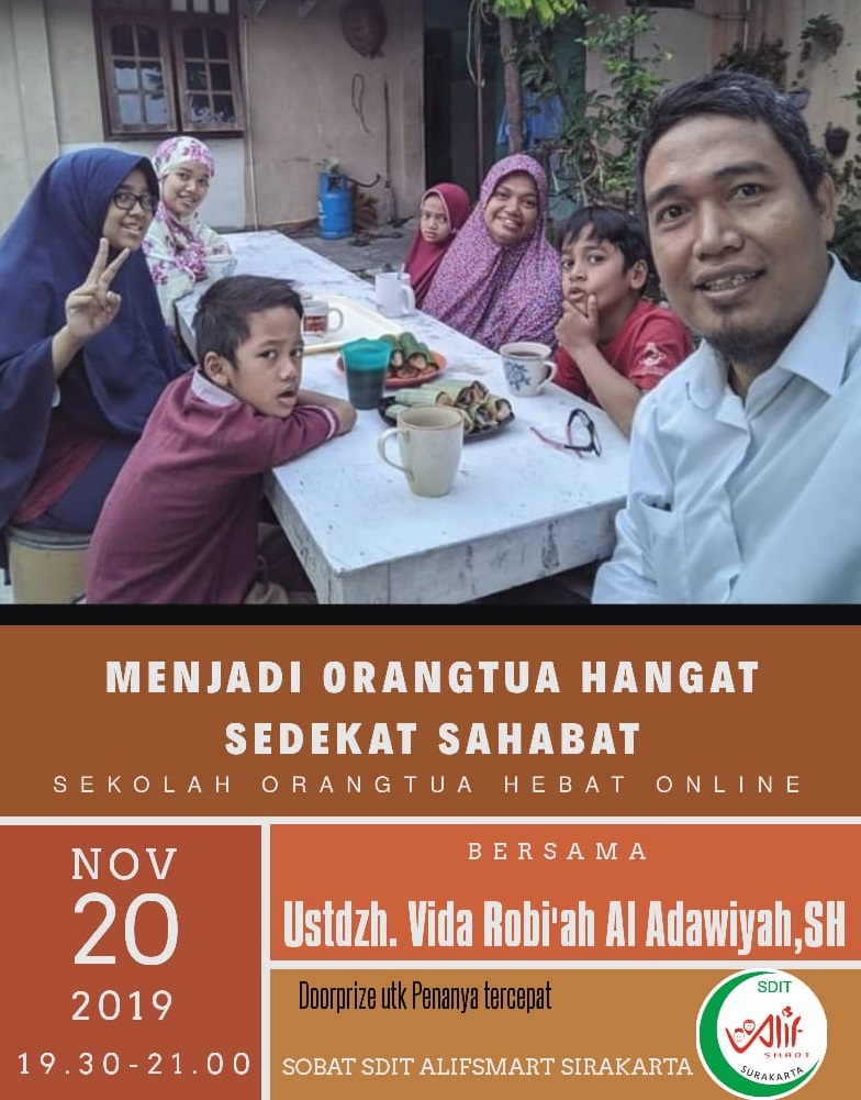 SOBAT (SEKOLAH ORANGTUA HEBAT) SDIT ALIF SMART SURAKARTA
