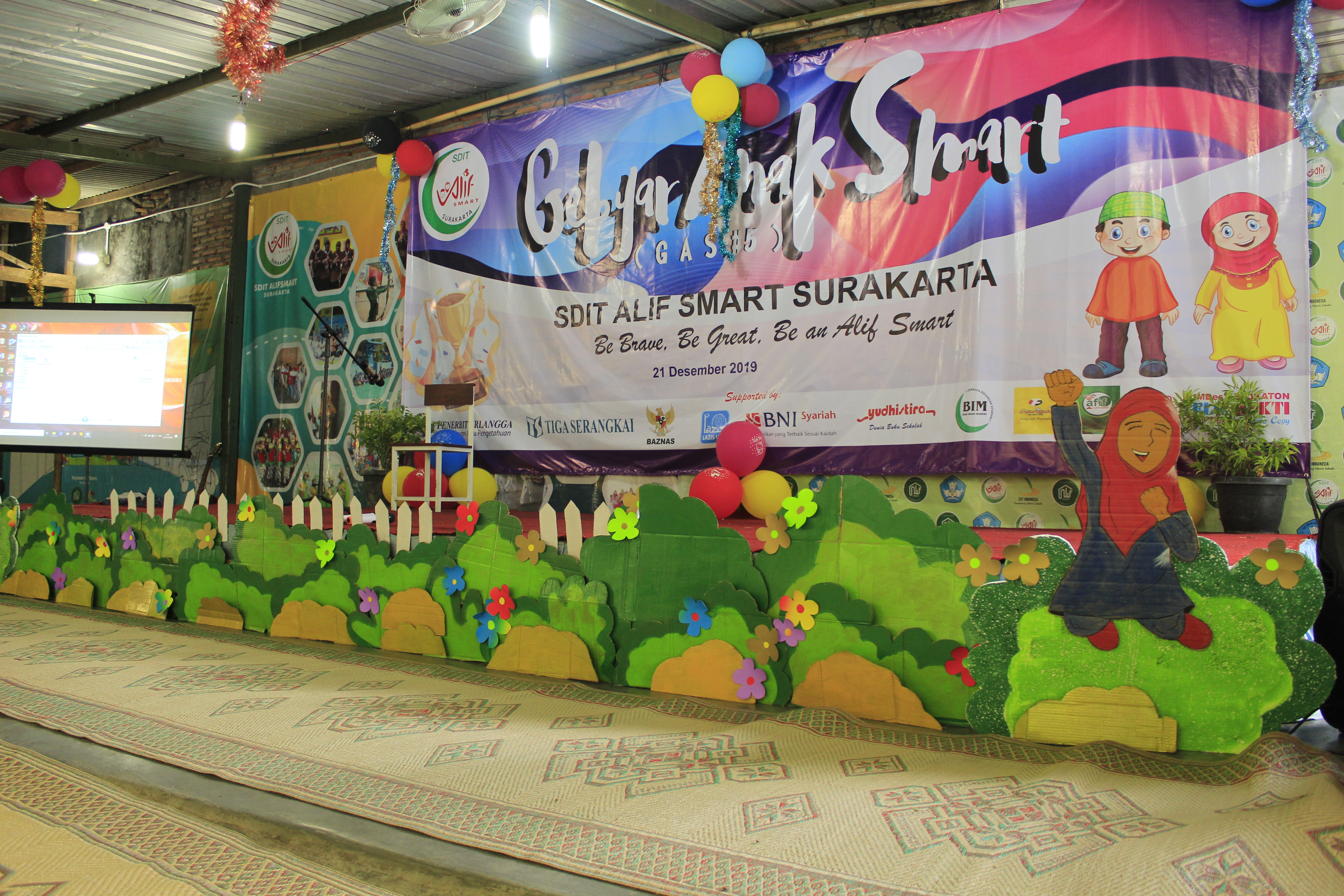 Gebyar Anak Smart (GAS) 5 "Be Brave, Be Great, Be an Alif Smart!"