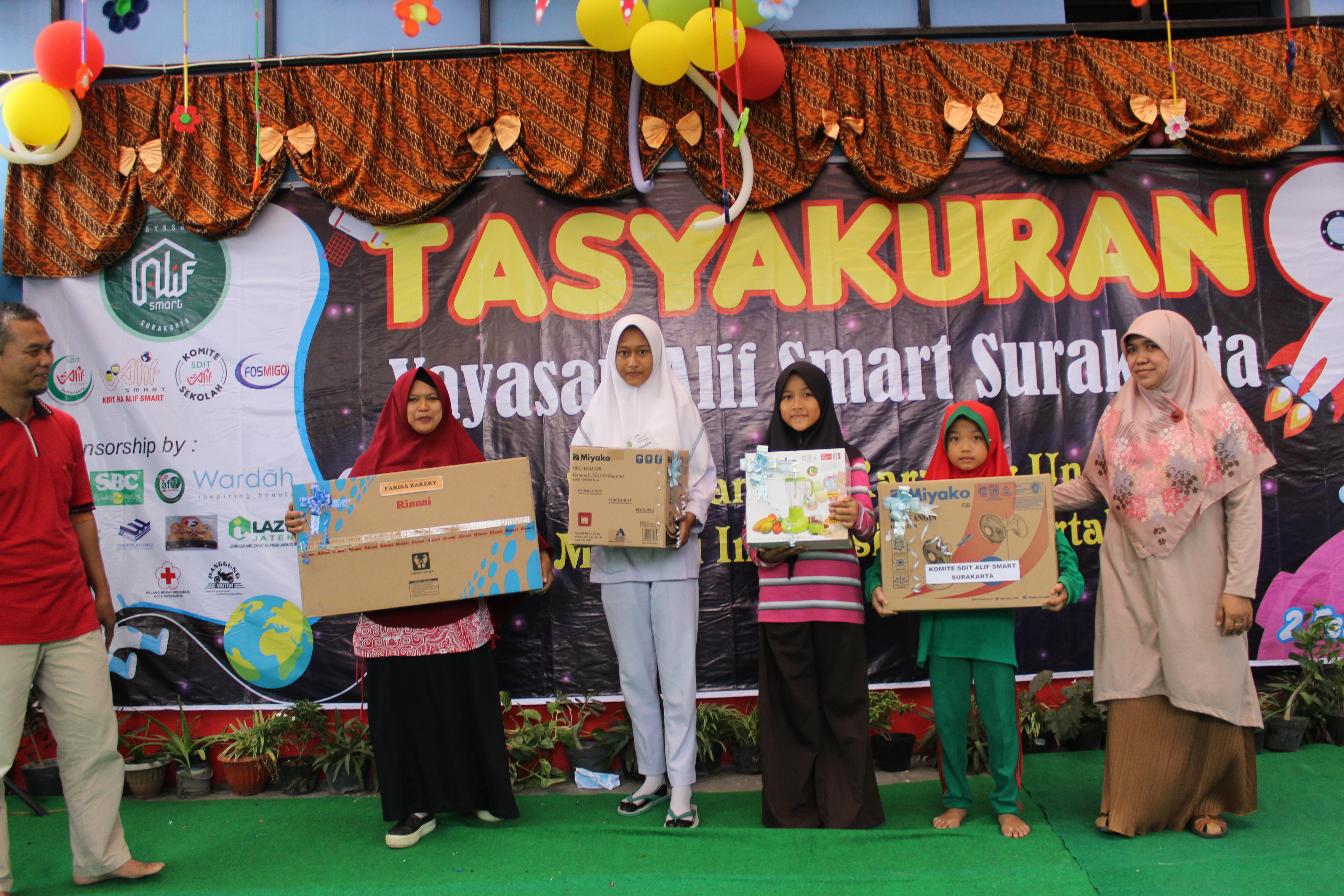 Tasyakuran Milad Alif Smart Surakarta ke-9